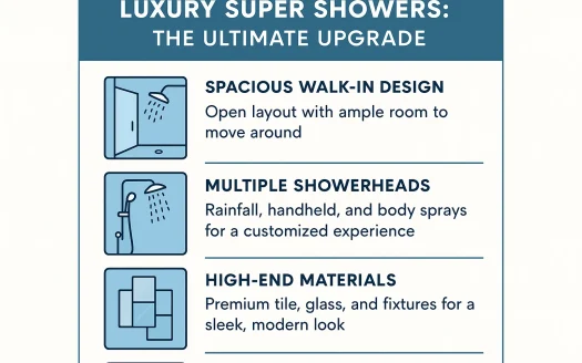 Infographic: Transform Your Bathroom with Luxury Super Showers: The Ultimate Upgrade