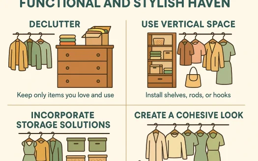 Infographic: Transform Your Closet into a Functional and Stylish Haven