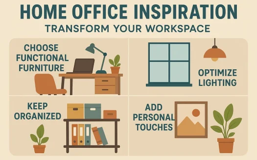 Infographic: Home Office Inspiration: Transform Your Workspace
