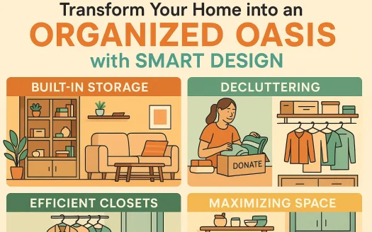 Infographic: Transform Your Home into an Organized Oasis with Smart Design