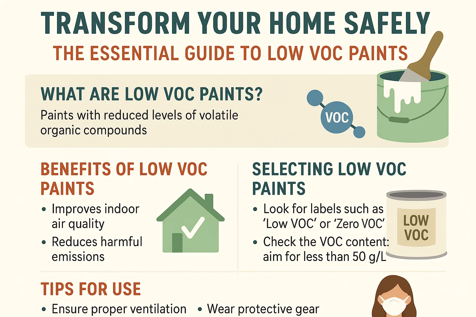 Transform Your Home Safely: The Essential Guide to Low VOC Paints