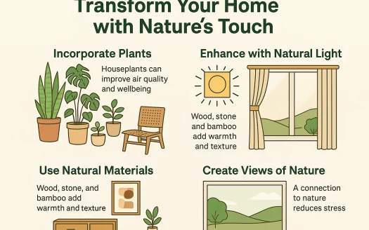 Infographic: Embracing Biophilic Design: Transform Your Home with Nature’s Touch