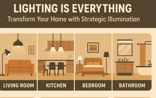 Infographic: Lighting is Everything: Transform Your Home with Strategic Illumination