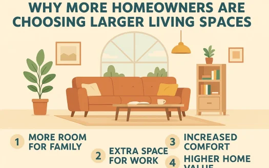 Infographic: Why More Homeowners Are Choosing Larger Living Spaces