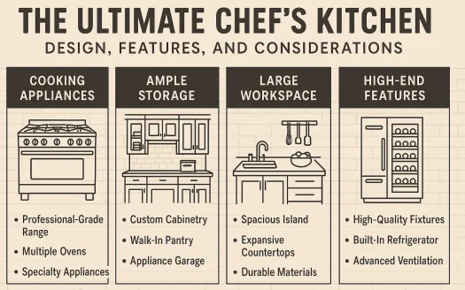 Infographic: The Ultimate Chef’s Kitchen: Design