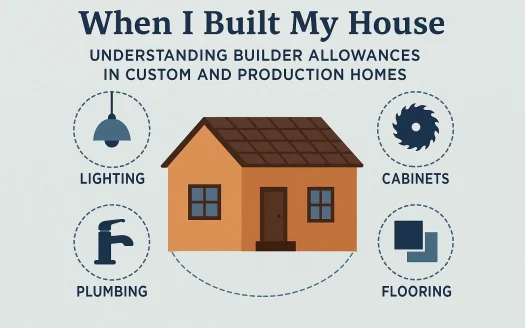 Infographic: When I Built My House: Understanding Builder Allowances in Custom and Production Homes
