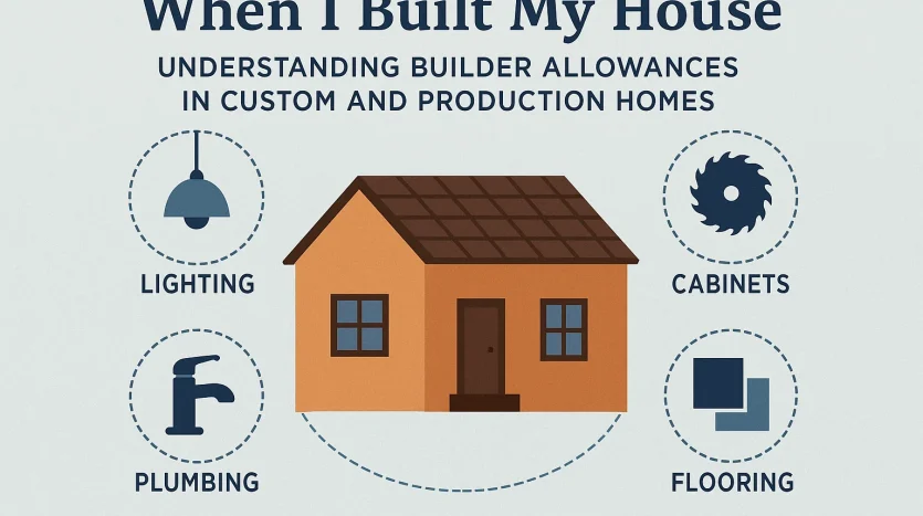 Infographic: When I Built My House: Understanding Builder Allowances in Custom and Production Homes