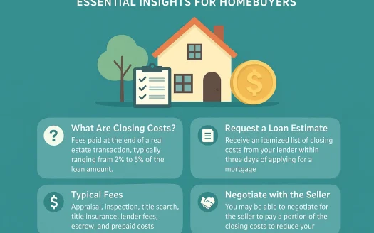 Infographic: Demystifying Closing Costs: Essential Insights for Homebuyers