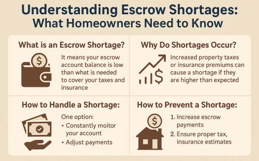 Infographic: Understanding Escrow Shortages: What Homeowners Need to Know