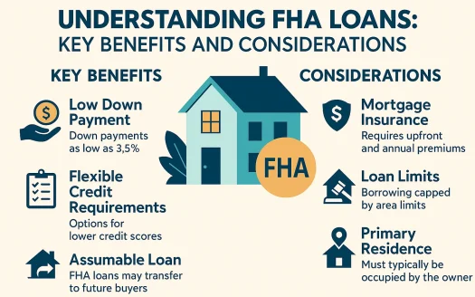 Infographic: Understanding FHA Loans: Key Benefits and Considerations