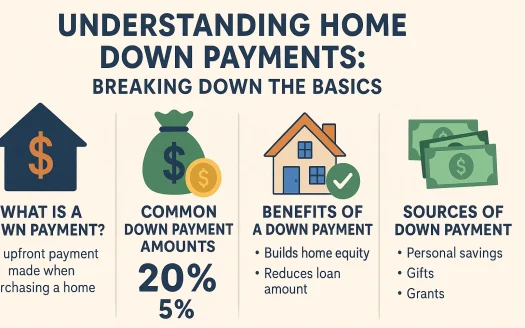 Infographic: Understanding Home Down Payments: Breaking Down the Basics