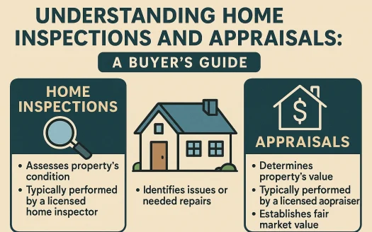 Infographic: Understanding Home Inspections and Appraisals: A Buyer's Guide