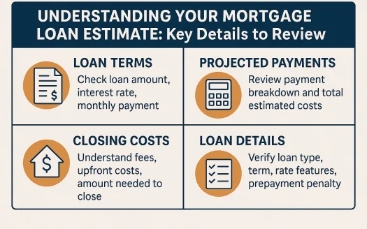 Infographic: Understanding Your Mortgage Loan Estimate: Key Details to Review