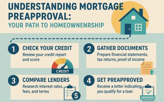 Infographic: Understanding Mortgage Preapproval: Your Path to Homeownership