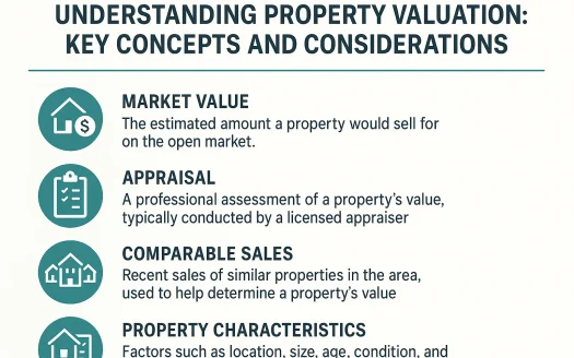 Infographic: Understanding Property Valuation: Key Concepts and Considerations
