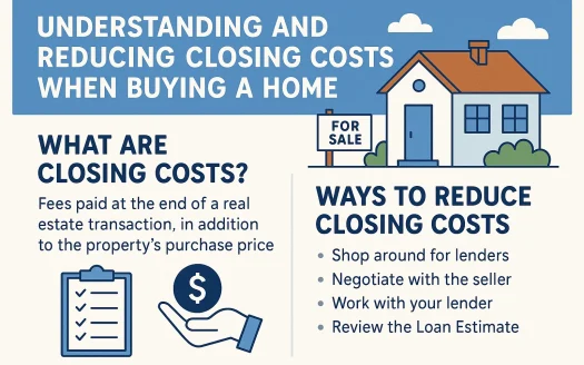 Infographic: Understanding and Reducing Closing Costs When Buying a Home