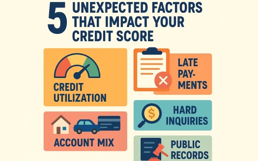 Infographic: 5 Unexpected Factors That Impact Your Credit Score