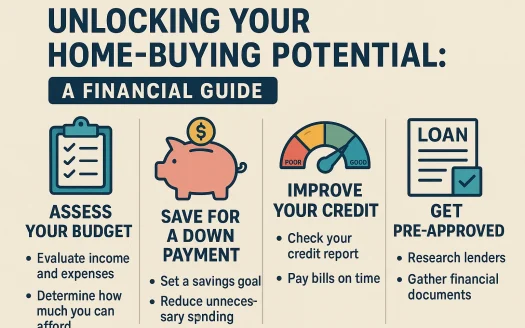 Infographic: Unlocking Your Home-Buying Potential: A Financial Guide