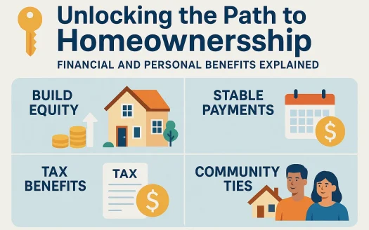 Infographic: Unlocking the Path to Homeownership: Financial and Personal Benefits Explained