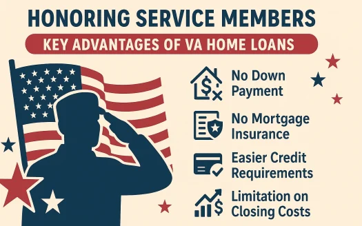 Infographic: Honoring Service Members: Key Advantages of VA Home Loans