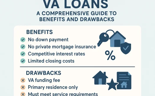 Infographic: VA Loans: A Comprehensive Guide to Benefits and Drawbacks