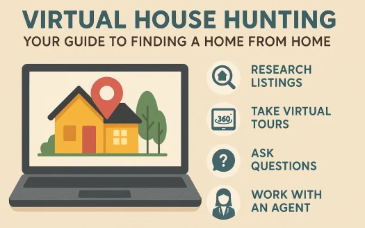 Infographic: Virtual House Hunting: Your Guide to Finding a Home from Home