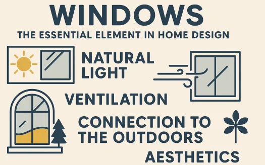 Infographic: Windows: The Essential Element in Home Design