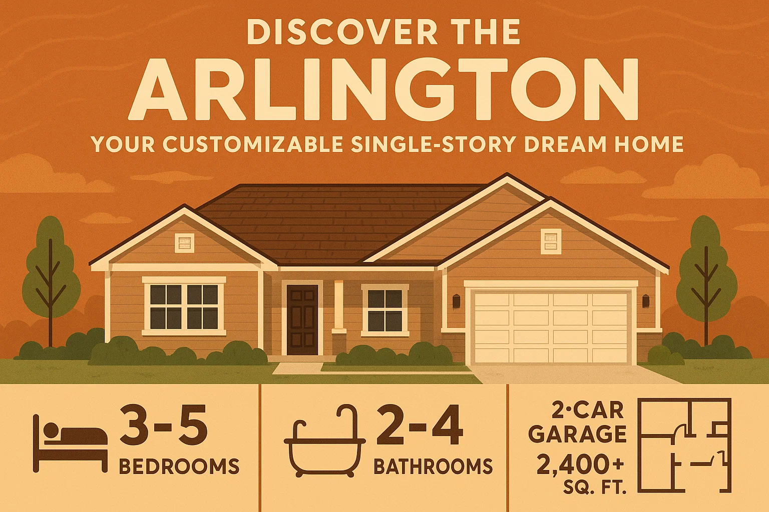 Arlington Dream Home infographic