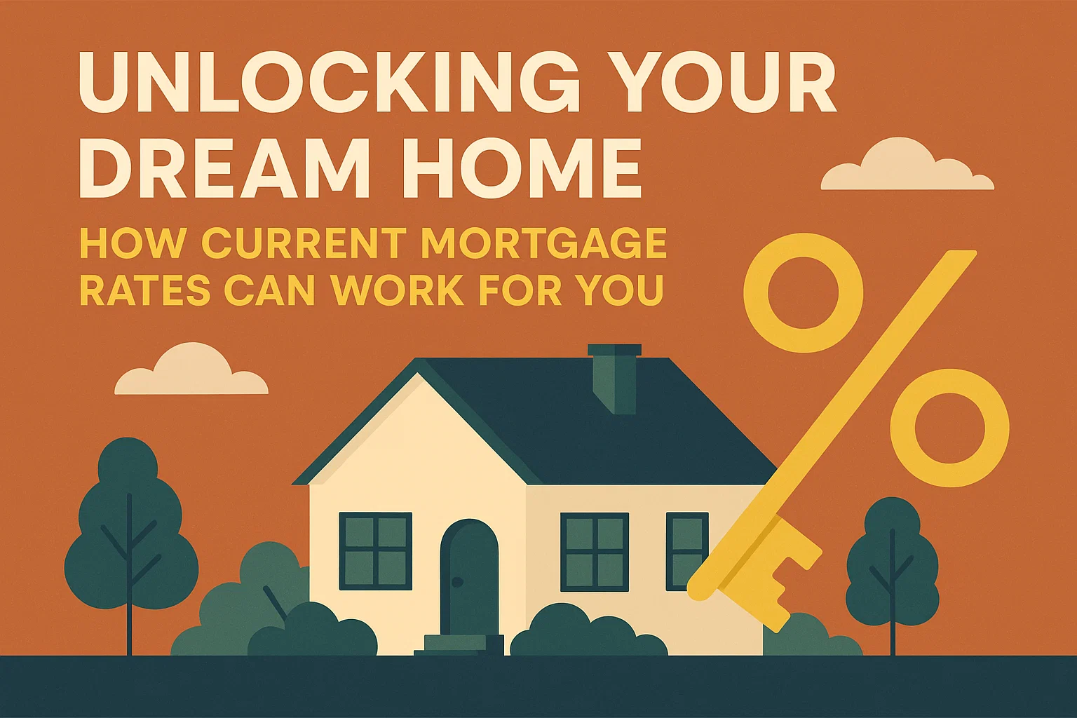 Current Mortgage Rates infographic