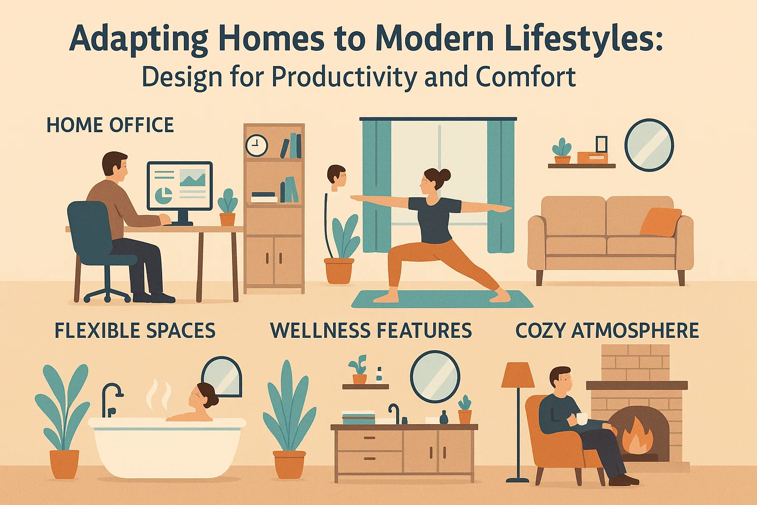 Modern Home Design infographic