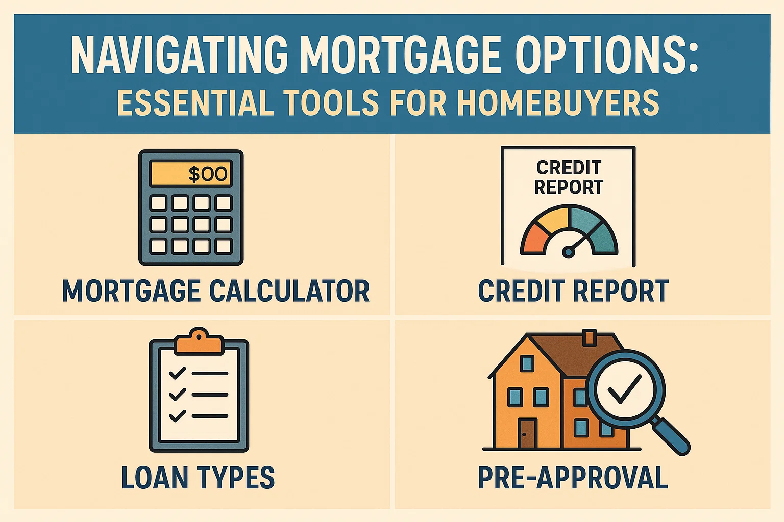 Mortgage Tools Infographic infographic