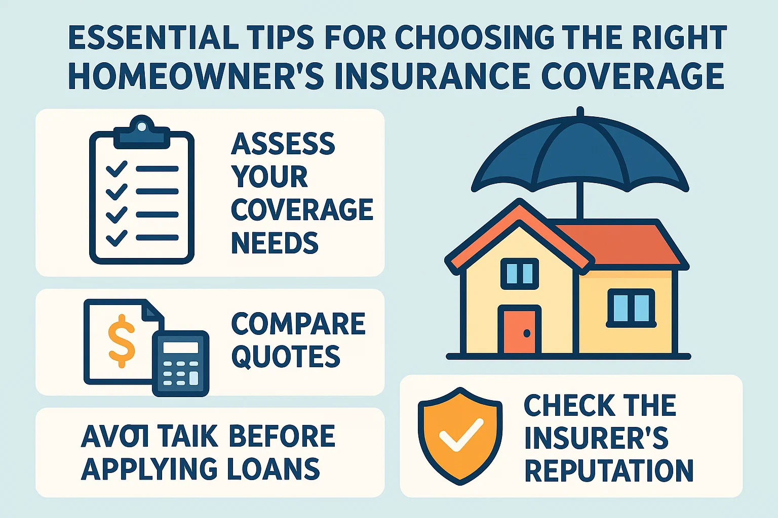 Homeowner's Insurance Guide infographic