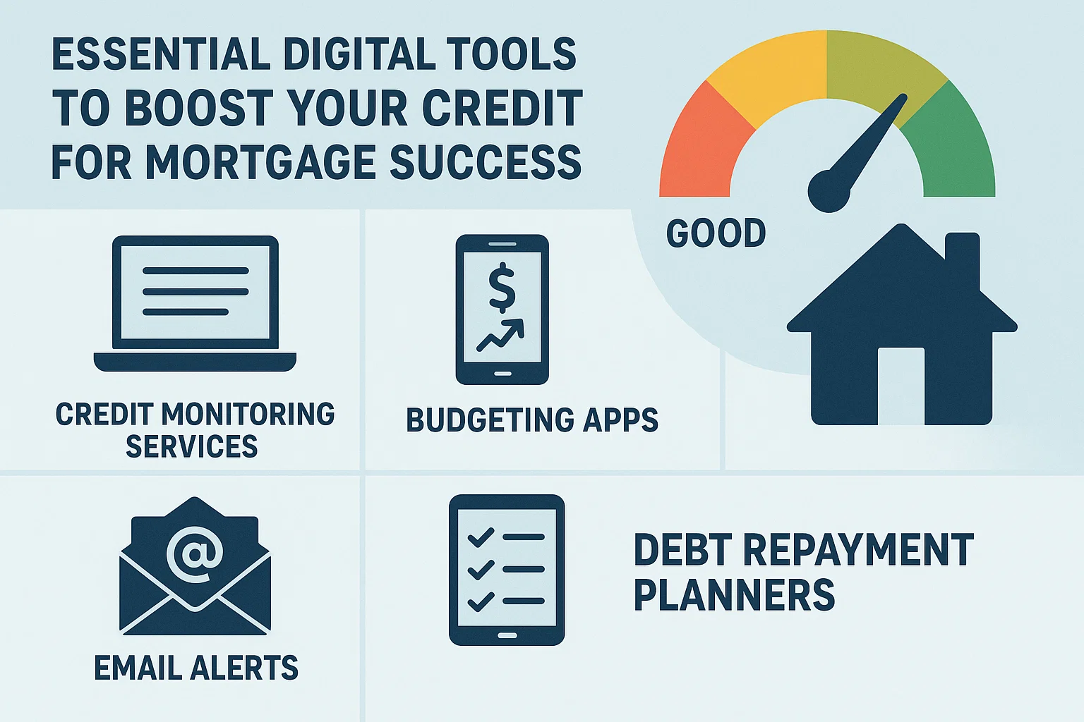 Mortgage Credit Tools infographic