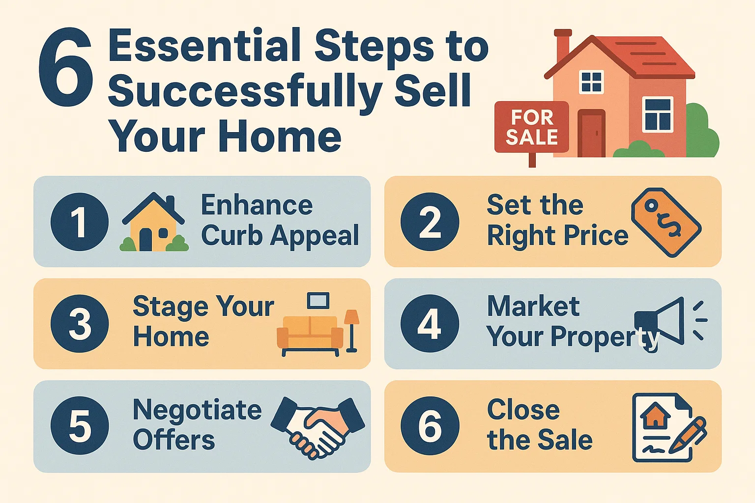 Home Selling Tips infographic