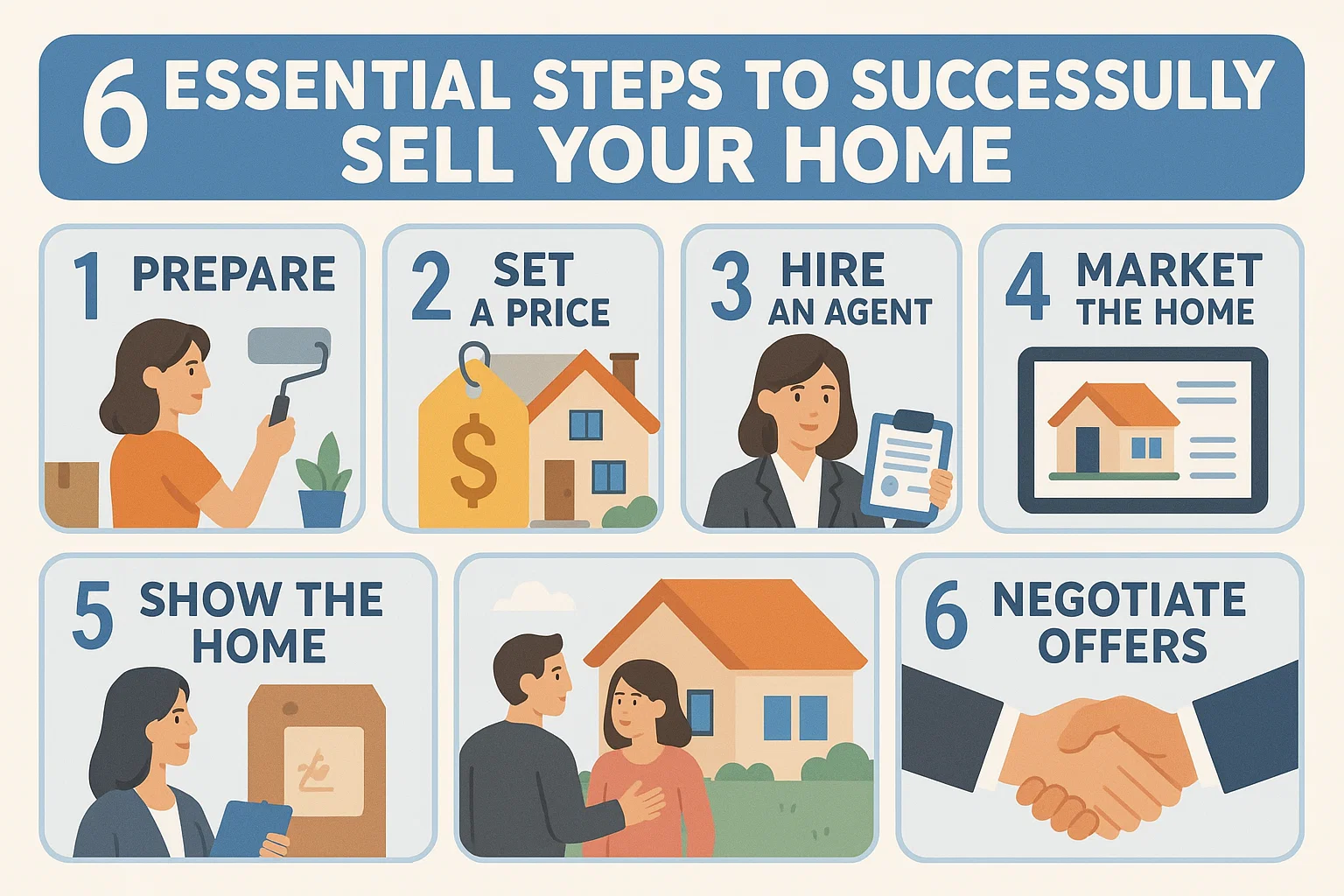 Home Selling Tips infographic