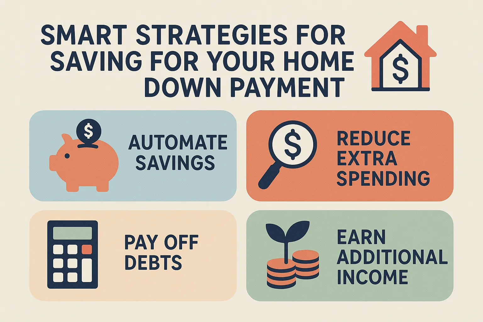 Home Savings Strategies infographic