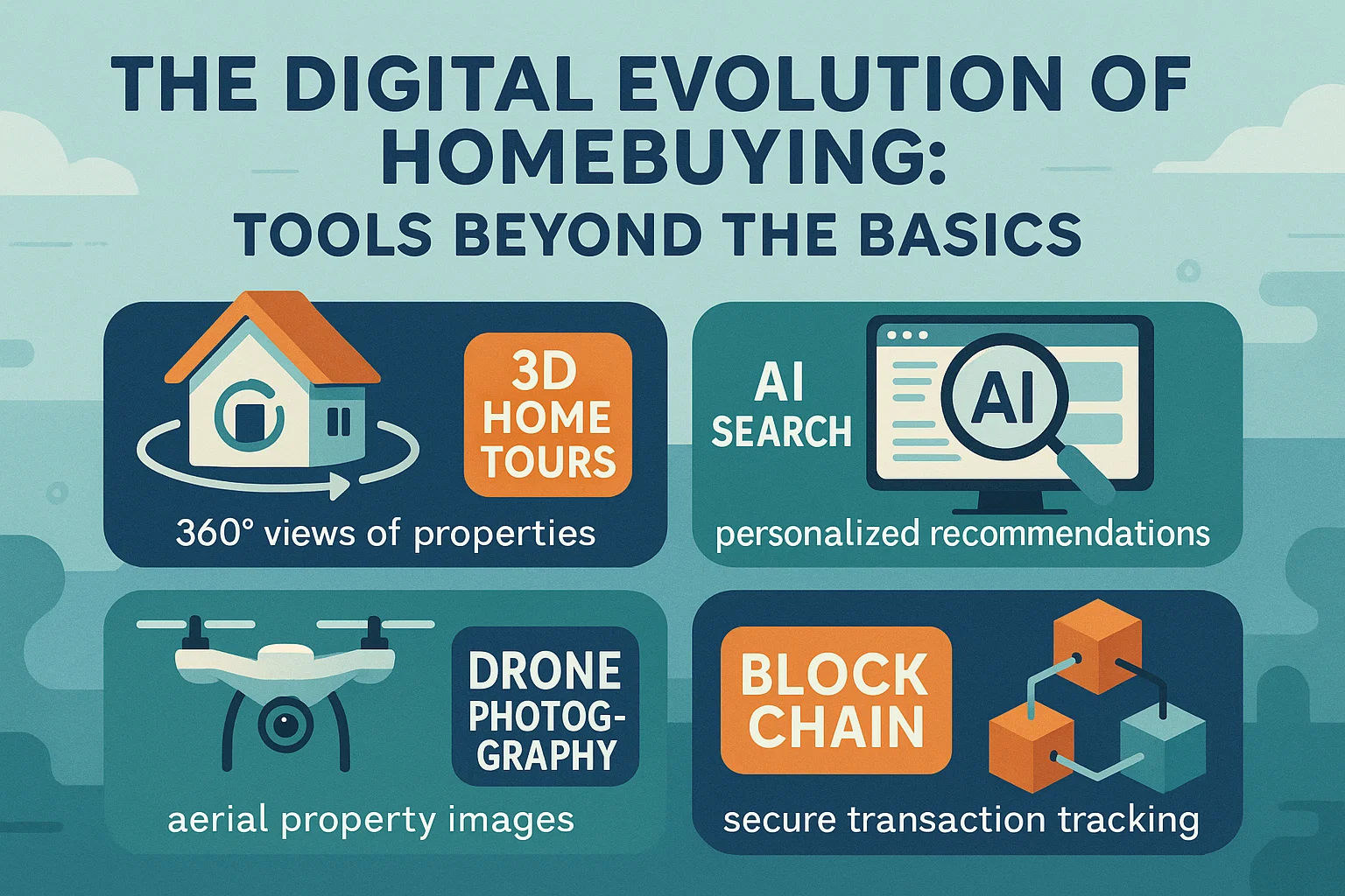 Evolving Homebuying Tools infographic