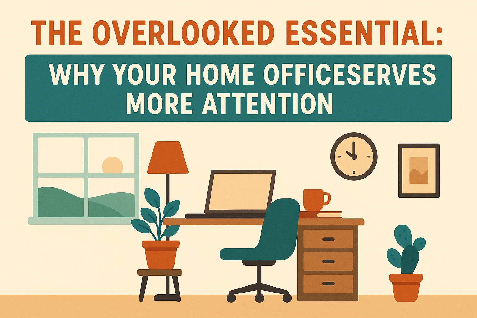 Home Office Essentials infographic