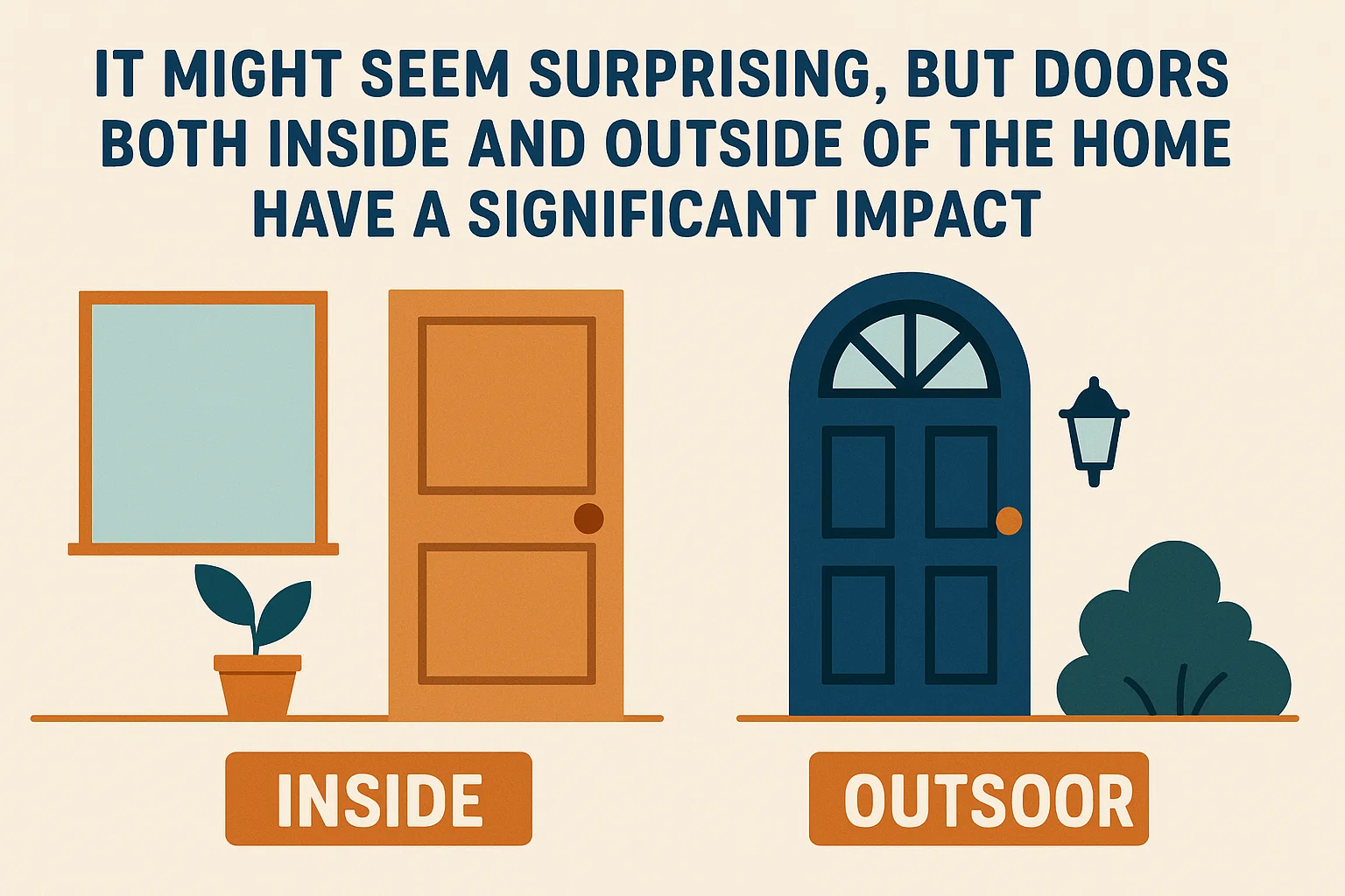 Impact of Home Doors infographic