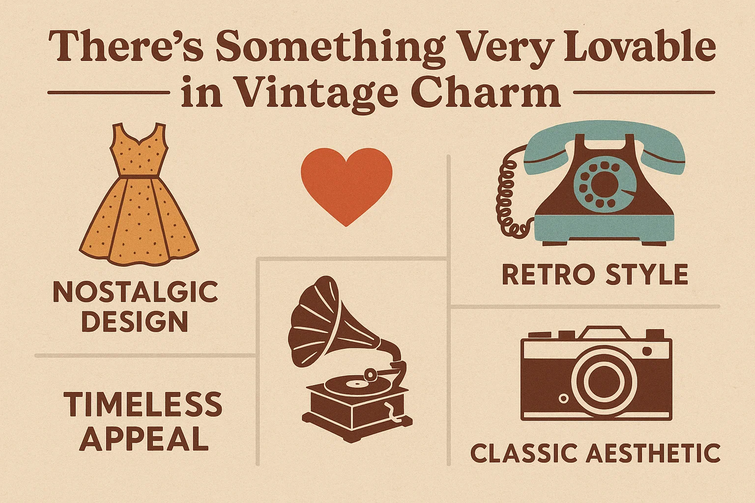 Vintage Charm Essence Infographic infographic