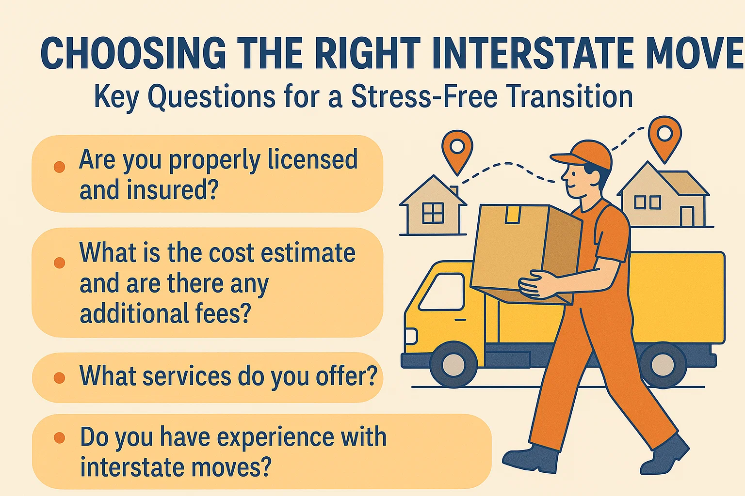 Interstate Mover Questions infographic
