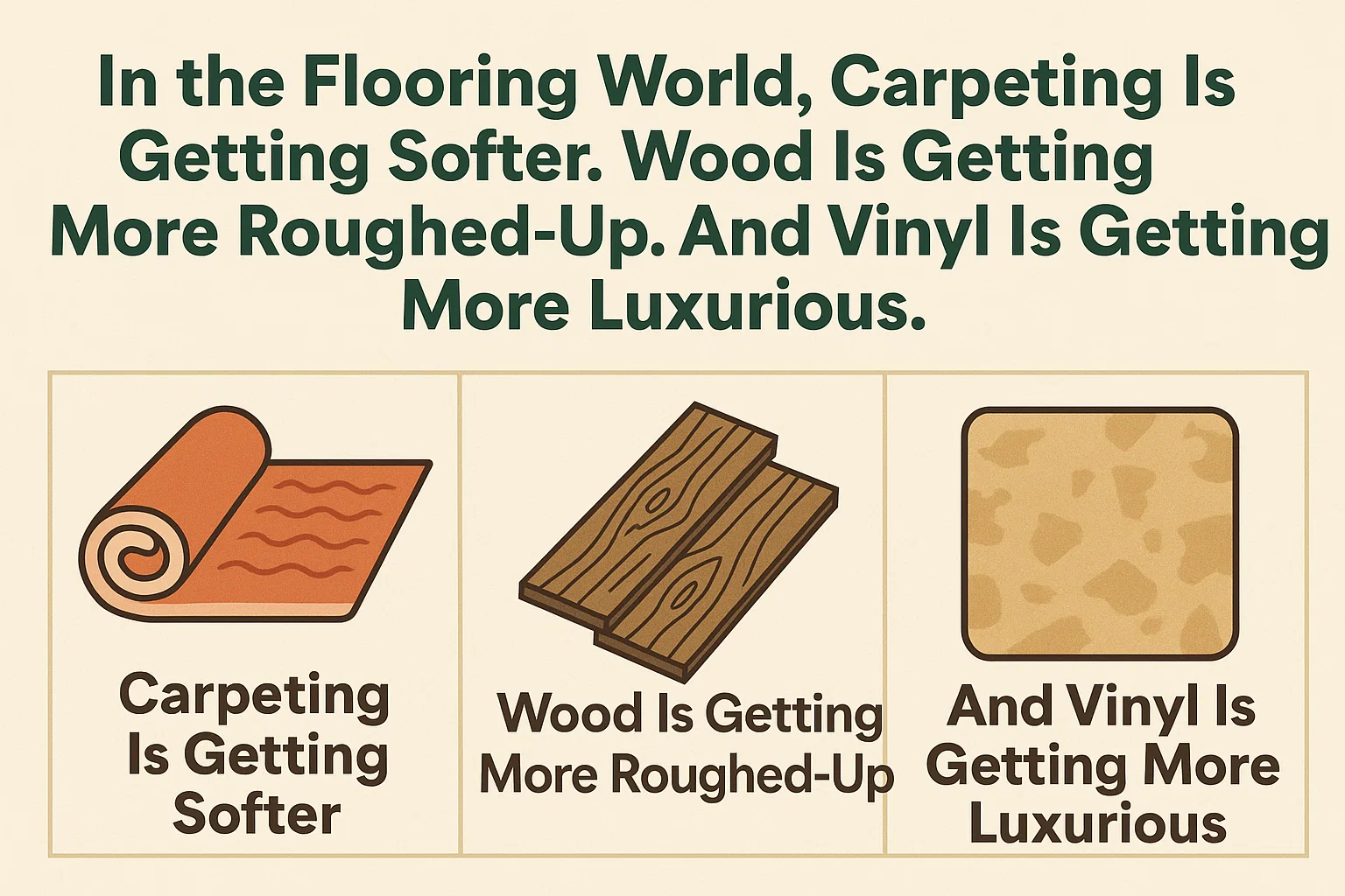 Flooring Trends Infographic infographic
