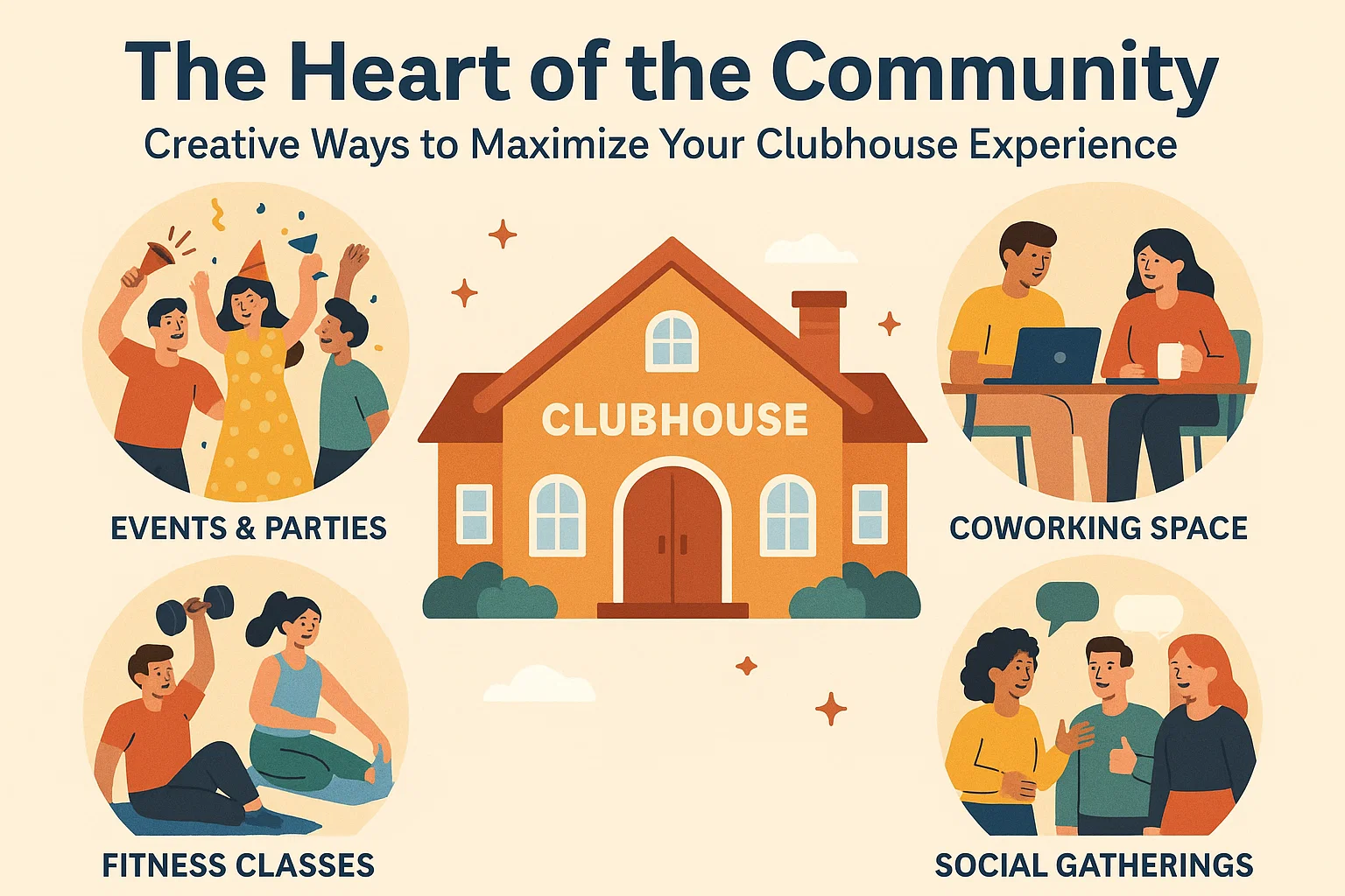 Enhance Clubhouse Experience infographic