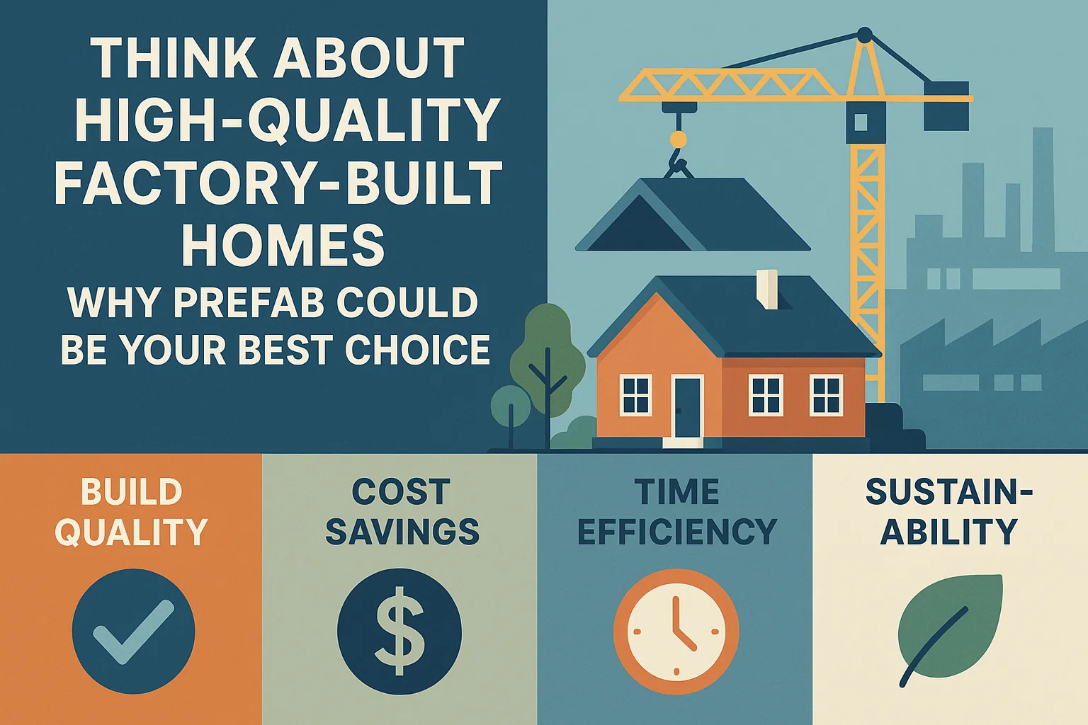 Prefab Home Benefits infographic