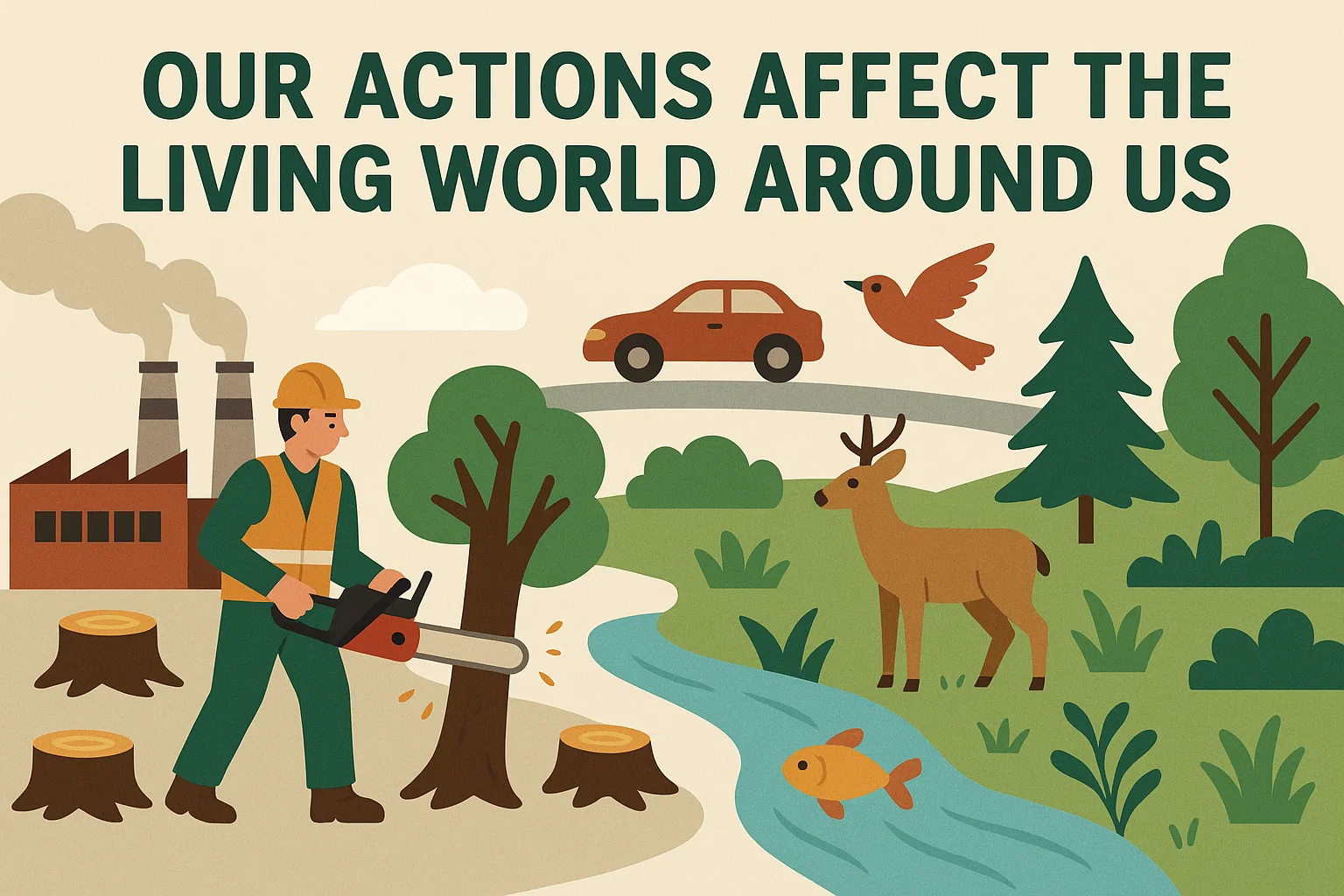 Impact on Environment infographic
