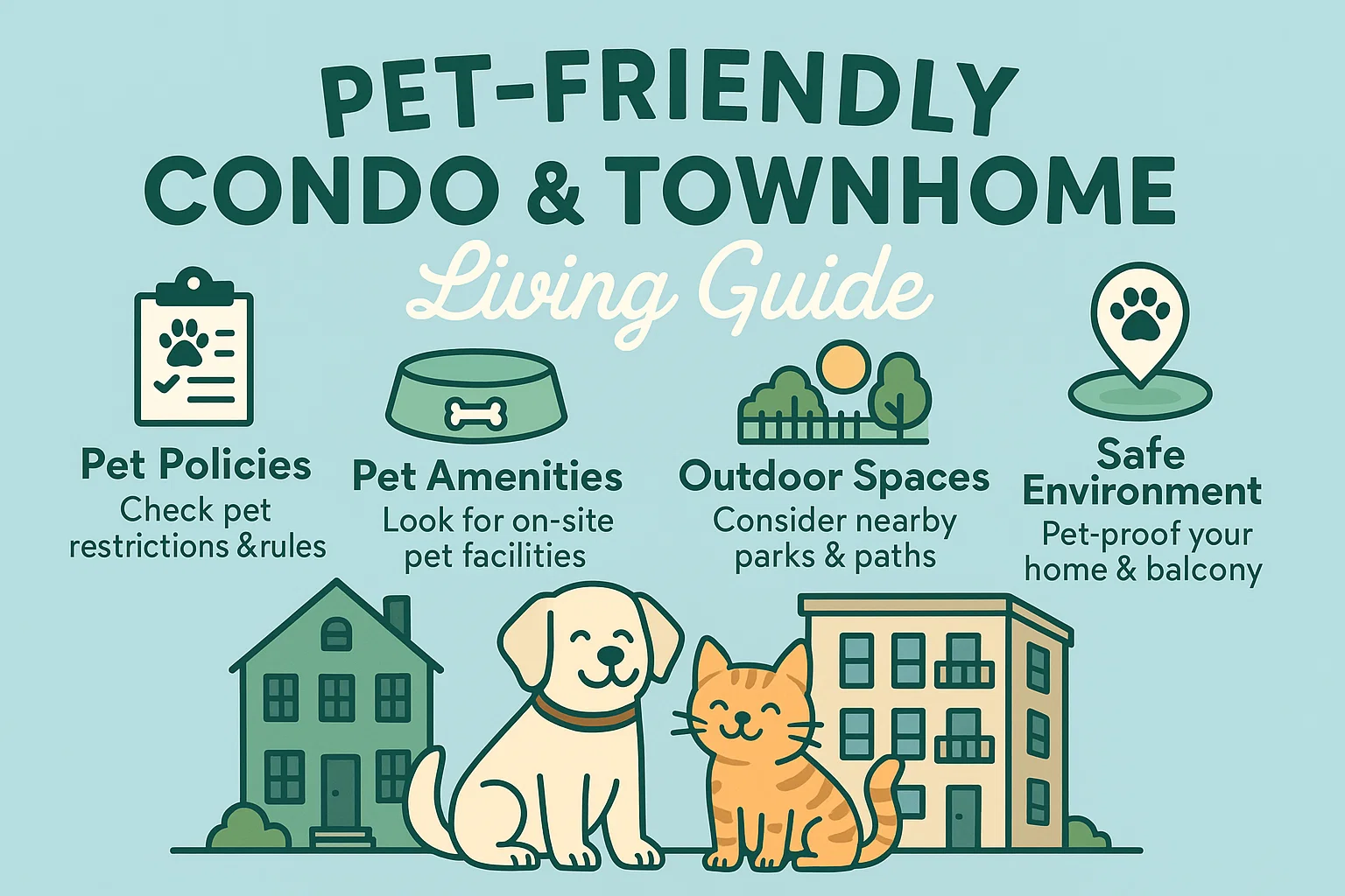 Pet-Friendly Home Guide infographic