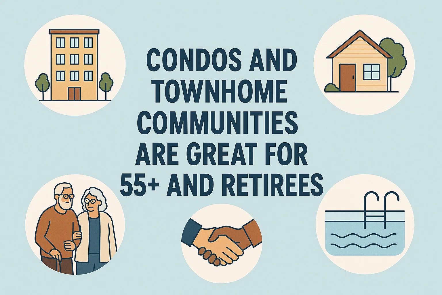 55+ Living Benefits infographic