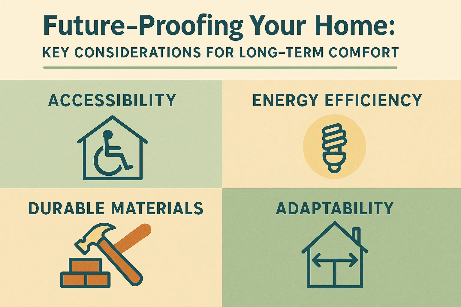 Home Future-Proofing Essentials infographic