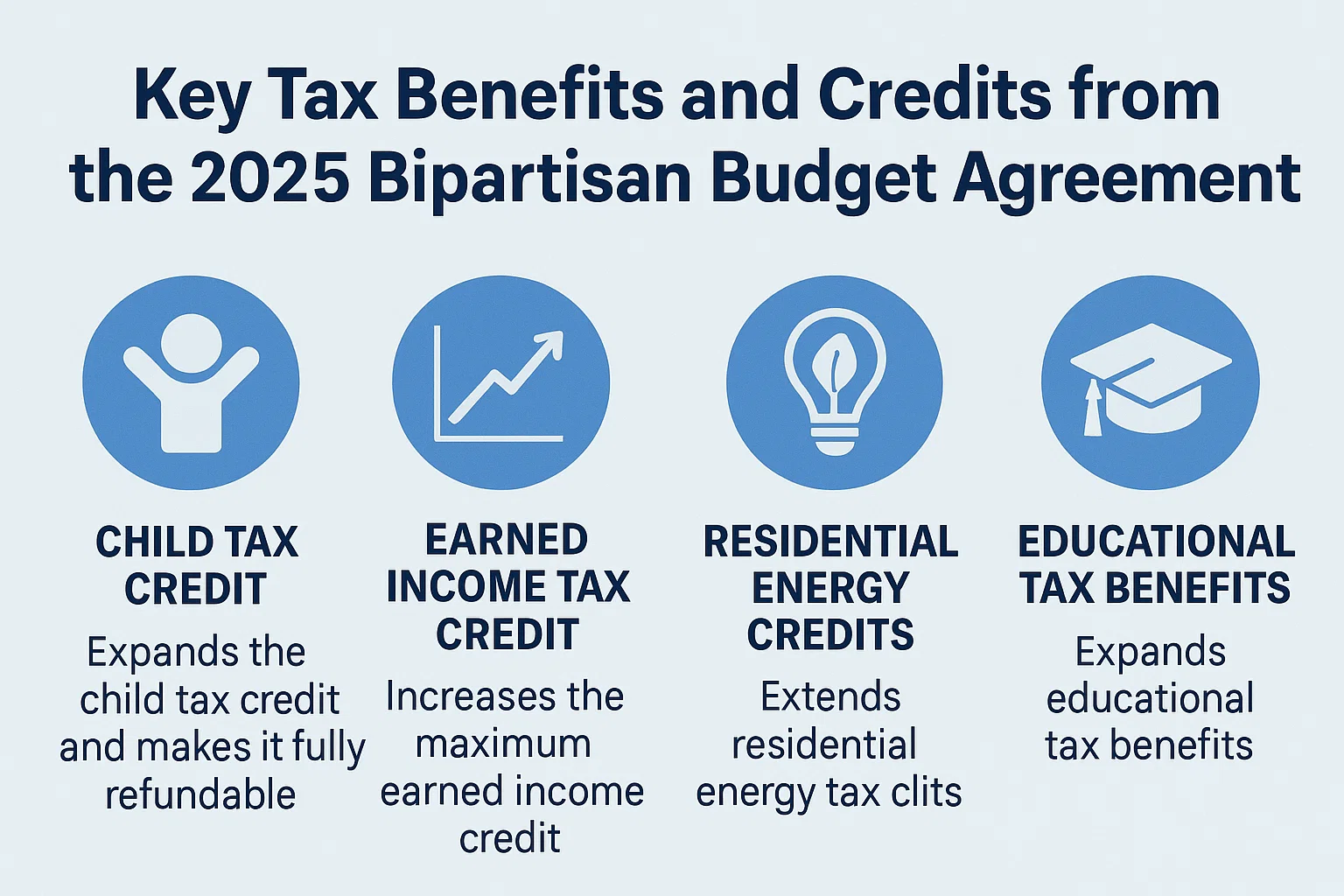 2025 Tax Benefits Infographic infographic