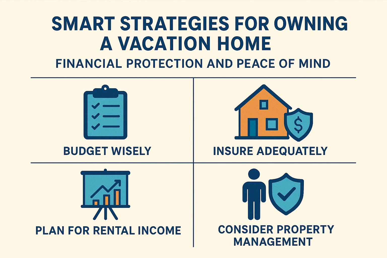 Vacation Home Strategies infographic